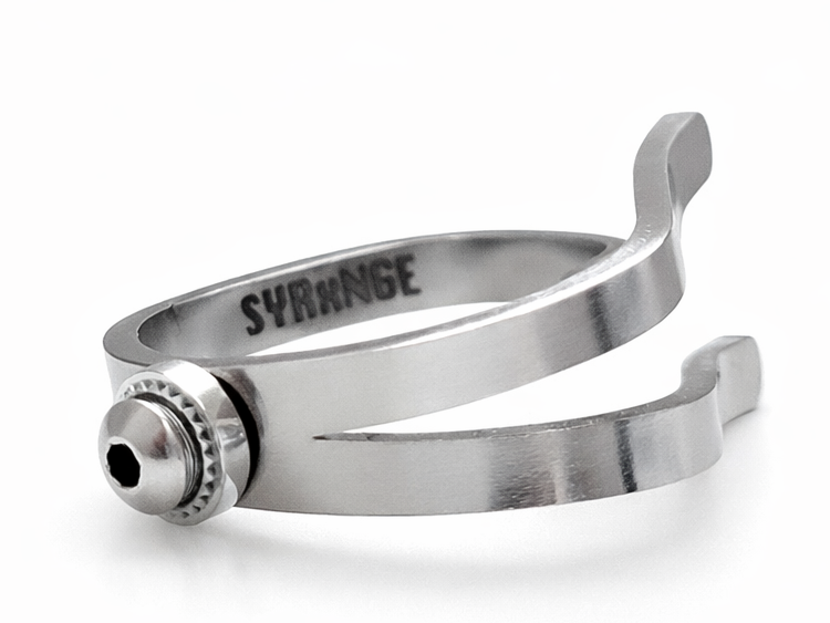 V-Ring stainless steel syringe ring